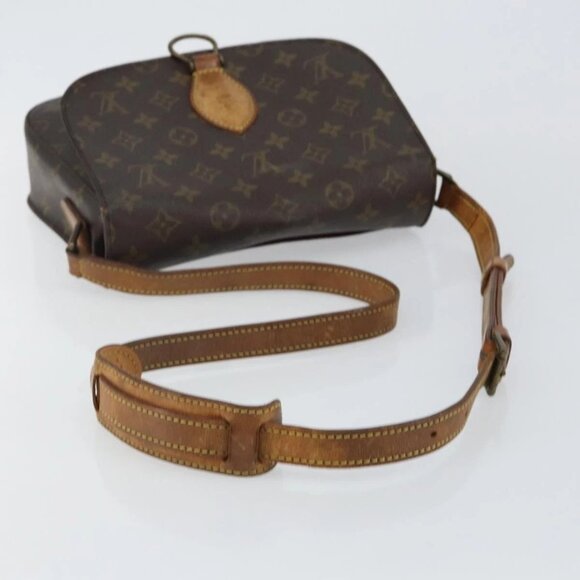 LOUIS VUITTON Monogram Saint Cloud GM Shoulder Bag M51242 LV Auth BA6306 - Picture 9 of 15